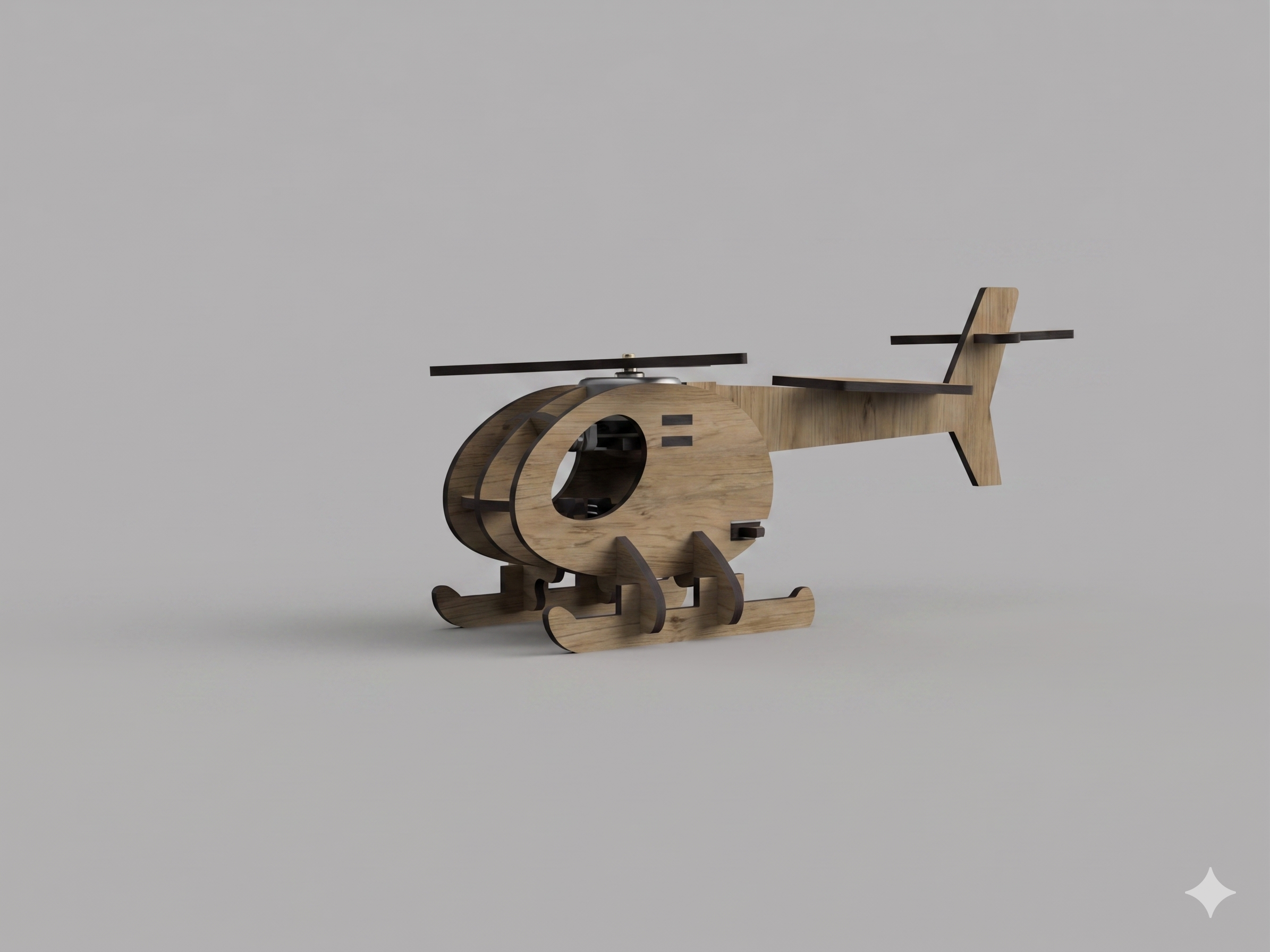 Motorlu Helikopter
